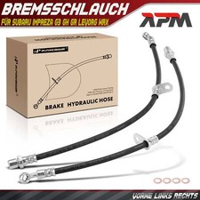2x Bremsschlauch Bremsschläuche Vorne L+R für Subaru Impreza G3 GH GR Levorg WRX