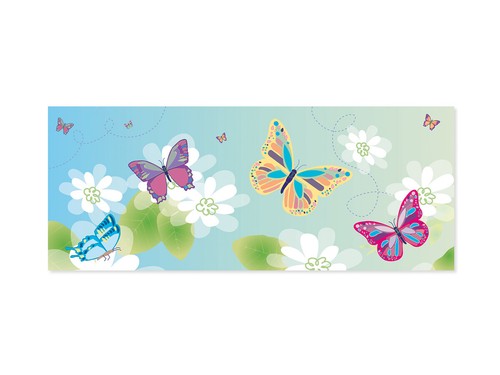 Butterflies Panoramic Pop-Up Any Occasion Greeting Card Up With Paper Pop Ups - Picture 2 of 3