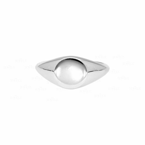 14K massives Gold Royal Siegelring personalisiert Gravur - The Jewelz - Bild 8 von 8
