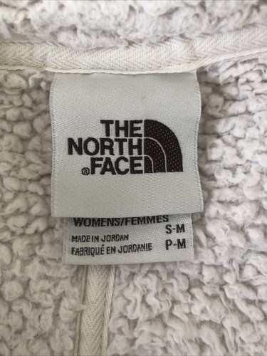 Chaqueta Sherpa de Vellón The North Face Suave con Capucha Beige (Mujer S-M) #NF0A3YU9 - Imagen 9 de 12