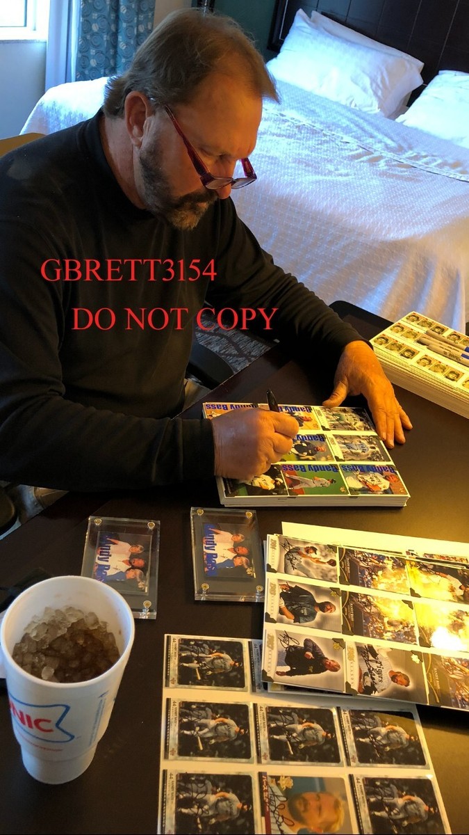 記念グッズ Randy Bass Memorial Card Randy Bass SIGNED BBM JAPANESE Limited Edition CARD バース RARE