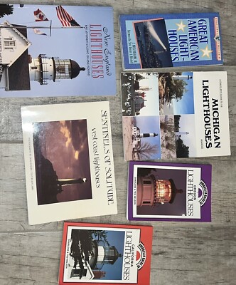 LIGHTHOUSE BOOK COLLECTION-LOT of 9 OR CA MI NE WC Nice | eBay