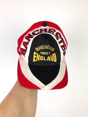 【90s Manchester United】メッシュキャップ　vintage Vintage Manchester United Football Cap Soccer Snapback Hat Rare
