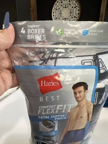 Hanes Men’s Boxer Briefs 3-Pack – Small 28-30", Comfort Flex & Support - Picture 4 of 6