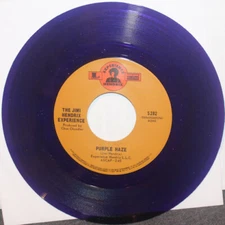 Jimi Hendrix "Purple Haze" b/w "51st Anniversary"   PURPLE  VINYL Sundazed