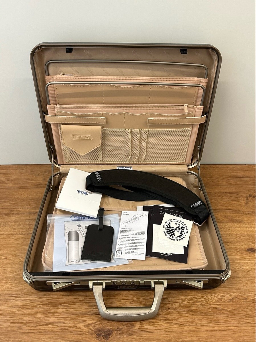 Rimowa Limbo Attache Notebook L briefcase /Akten (pre-LVMH!) NEW