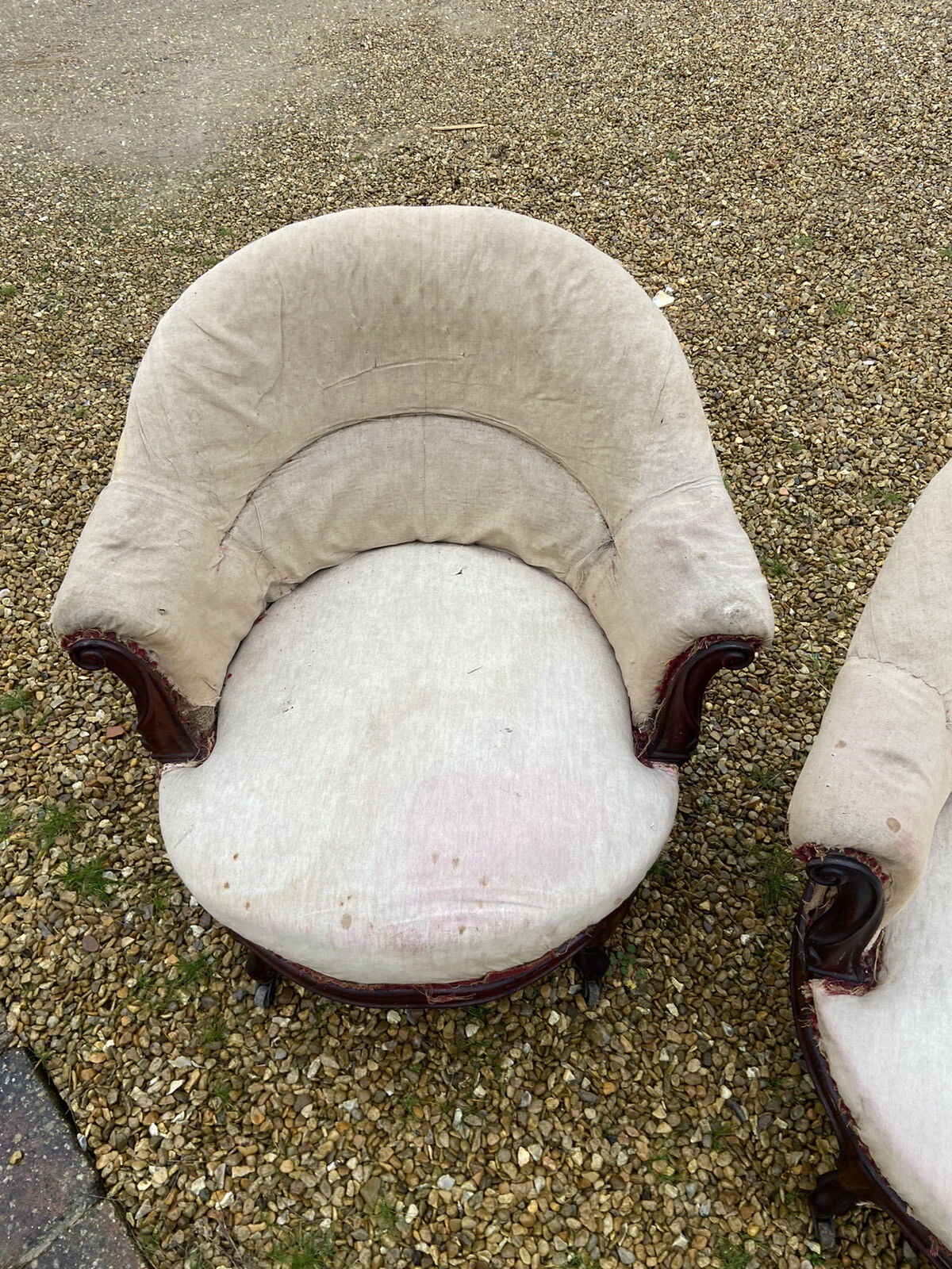 Pair Of French Victorian Chairs eBay