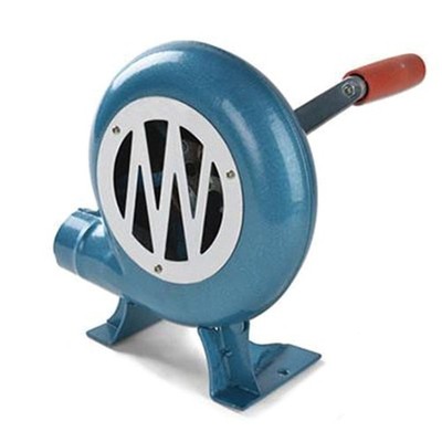 120W Hand Crank Blower for Camping Barbecue Household Campfire Hiking Picnic