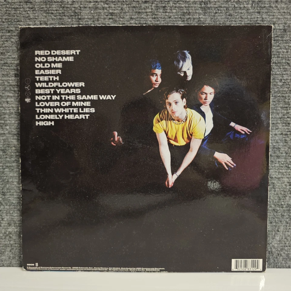 5 Seconds of Summer Calm Limited Edition Target Transparent Blue Vinyl LP  - Image 2 of 4