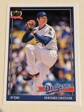 2026 Topps Series 1 Shohei Ohtani 1991 Topps Insert #T91-100 Dodgers MVP NM