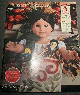 American Girl 1997 Holiday Catalog Catalogue Christmas RARE