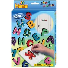 PERLINE DA STIRARE 2000PZ. LETTERE HAMA