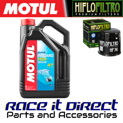 Öl und Filter für Yamaha VXS 2011-2016 MOTUL Innenborder & Hiflo