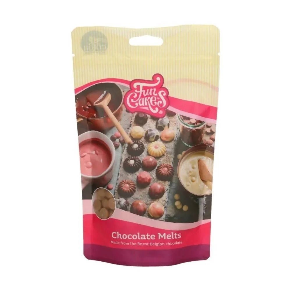 Gold Chocolate Melts 200g