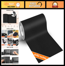 Leather Repair Kit - 4"x63" Black Self-Adhesive Tape for Furniture  Car Upholst