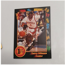 Wild Card 1992 Collegiate Larry Johnson #24 UNLV Rebels 1st Edition