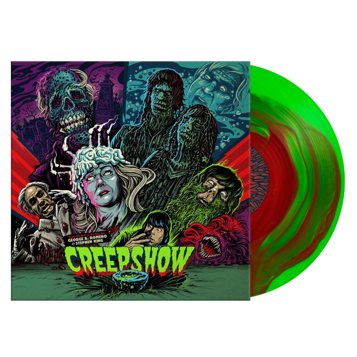クリープショー／CREEP SHOW（オリジナルサウンドトラックLP） CREEPSHOW SOUNDTRACK LTD LIMITED EDITION COLOR VINYL LP W/ BOOKLET