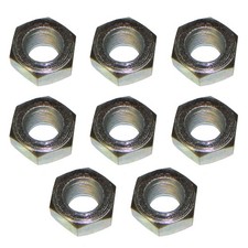 8 Rear Wheel Nuts Fits Ford Tractors 58-18 X 1-116 Hex Chamfered
