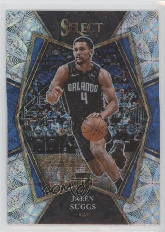 2021-22 Panini Select Premier Level Scope Prizm Jalen Suggs #102 9p5