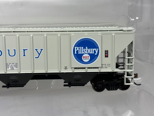 Paquete de 3 tolvas Athearn HO Pillsbury PS 4740 #6743, 6755, 6776. 18758. ¡Nuevo! - Imagen 4 de 7