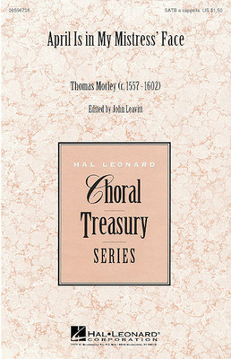 April Is in My Mistress' Face SATB Sheet Music