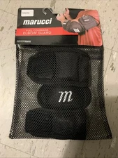 Marucci Youth Full Coverage V4 Baseball/Softball Batter's Elbow Guard - Black