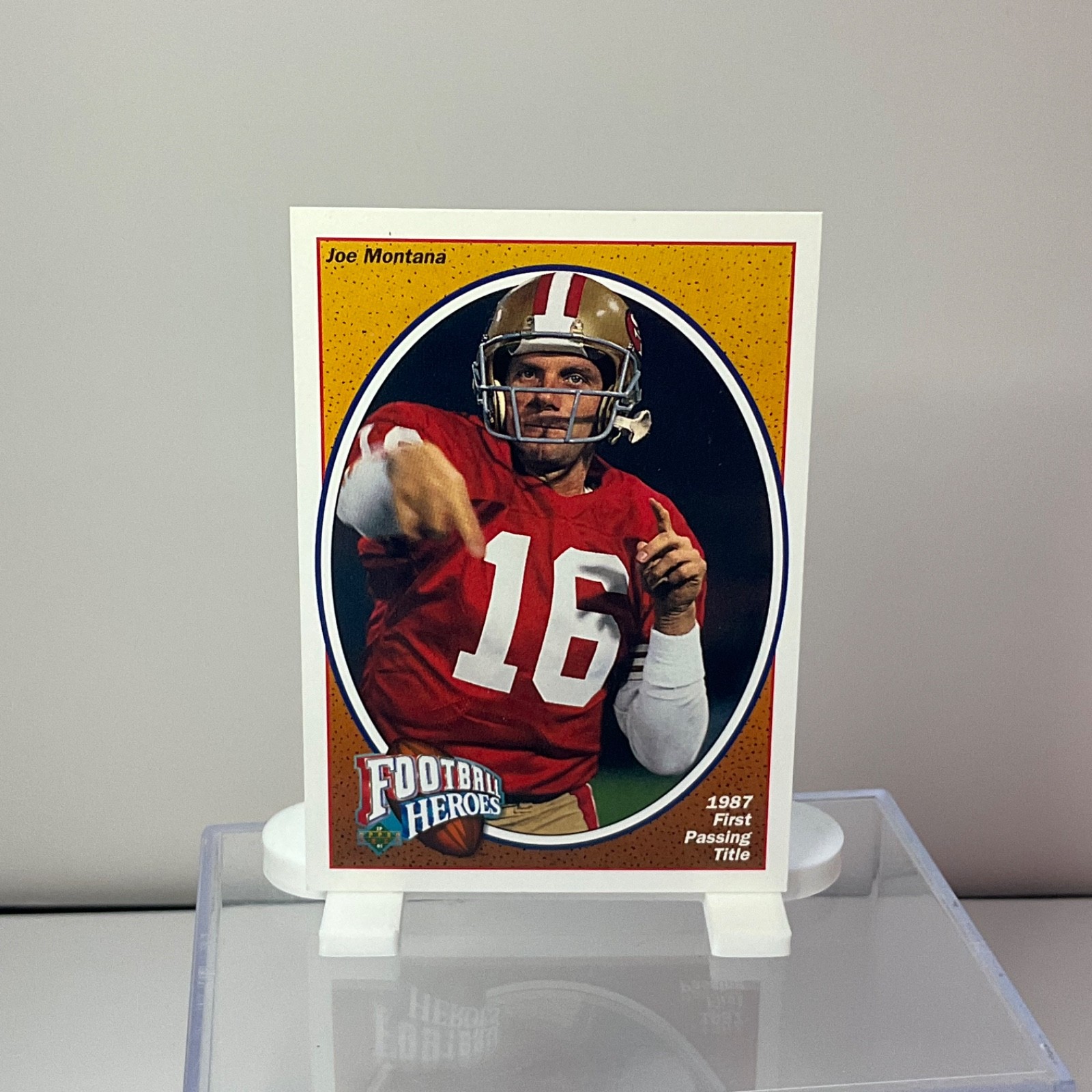 1991 Upper Deck - Joe Montana #4