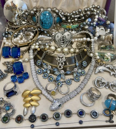 Vintage Estate Costume Jewelry Lot! AVON, MONET  and more!