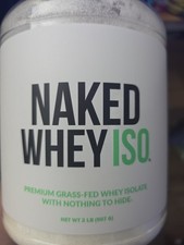 Naked Whey Isolate Unflavored 30g Grass Fed Z...