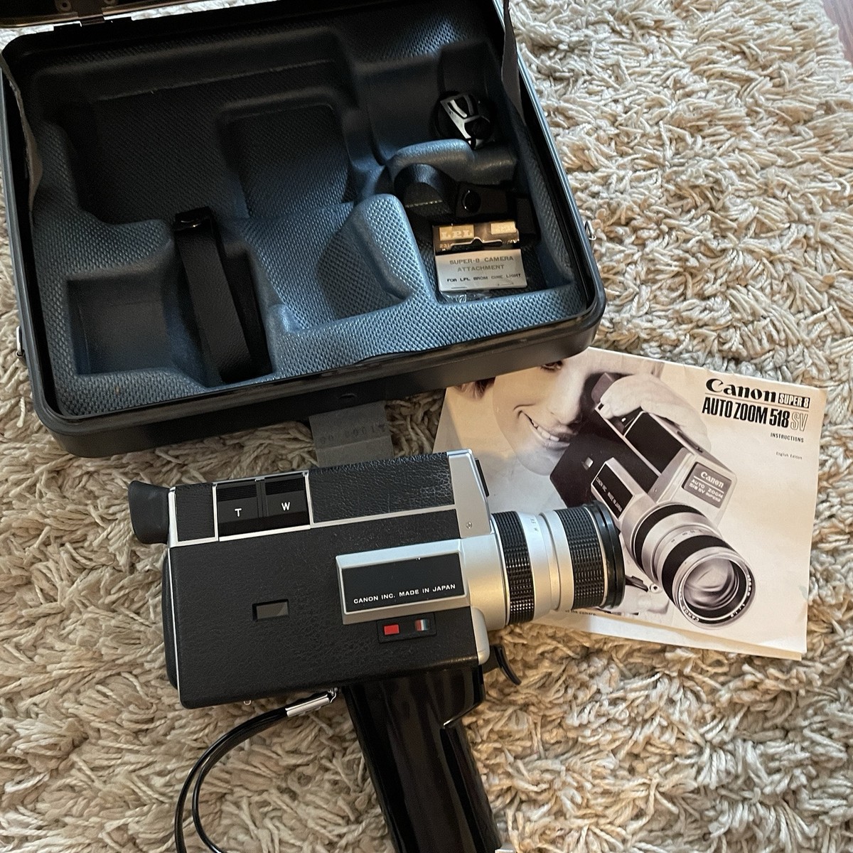Canon AUTO ZOOM 518 SV super8 昭和レトロ Auto Zoom 518 Super 8 - Canon Camera Museum
