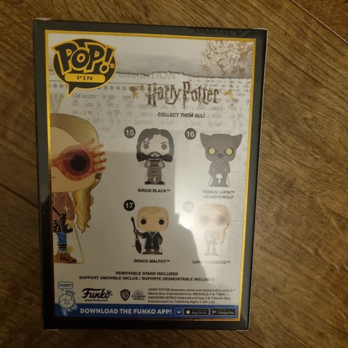 Funko POP! Harry Potter Luna Lovegood Large Enamel Pin #18 New and Sealed - Picture 3 of 6