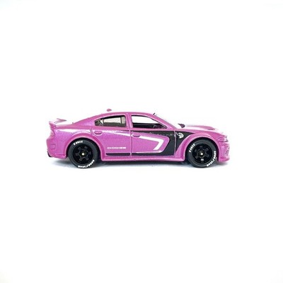 Hot Wheels  20 Dodge Charger Hellcat Pink Custom Wheels