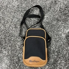 Vintage MacGregor Small Camera Bag, Cross Body Case, Black And Tan