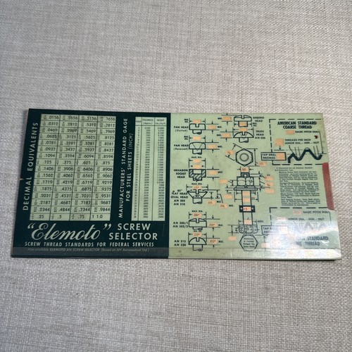 Vintage Lot Elemoto Waldmeisterschlüssel, Rohrgewinde, Schraubniet Selektor Gleitführung - Bild 7 von 16