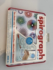The Original Spirograph 15 Piece Design Set Create Countless Designs Damaged Box