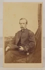 1860s CIVIL WAR NAVY ENSIGN JOHN MORISSEY CDV PHOTOGRAPH / PHOTO - USS WINNEBAGO