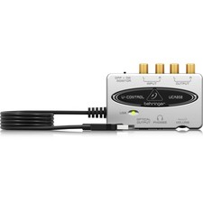 Behringer UCA202 Ultra-Low Latency 2-In/2 Out...