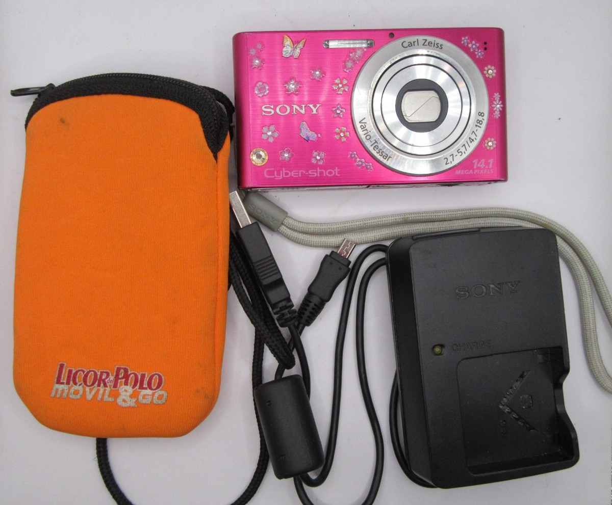 Sony Cyber-shot DSC-W320 14.1MP Digital Camera - Silver for sale