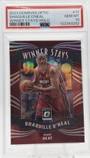 2023-24 Donruss Optic - Winner Stays Shaquille O'Neal #17 Holo Prizm PSA 10