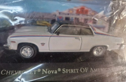 Coleccion American Cars. Chevrolet Nova Spirit Of America. 1974. 1/43 ALTAYA - Imagen 2 de 2