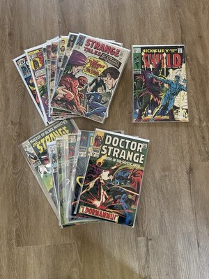 STRANGE TALES & DOCTOR STRANGE SILVER AGE COMICS Lot of 18 See desc for numbers
