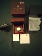 Piedfort Double Thickness 2018 Gold Sovereign.