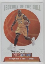 2019-20 Panini NBA Hoops Legends of the Ball Shaquille O'Neal #14 HOF 0s5s