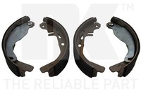 4X Bremsbacken Bremsbackensatz FüR Trommelbremse Hinten 2736327