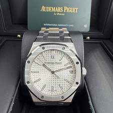 2024 Audemars Piguet Royal Oak 41mm 15510ST Stainless Steel White Dial