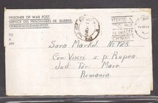 1947 WWII POW camp N°74 Great Britain to Rupea Romania German speaking soldier