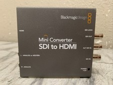 Blackmagic Design Mini Converter SDI to HDMI Only Works Great  No Power Supply.