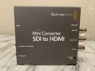 Blackmagic Design Mini Converter SDI to HDMI Only Works Great!  No Power Supply.