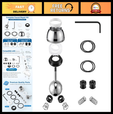 Faucet Repair Kit for Delta Shower Valve, Includes Ball, Seats, Springs & More