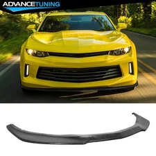 Fits 16-24 Chevrolet Camaro 2DR 1LE Style PU Front Bumper Lip Splitter Unpainted
